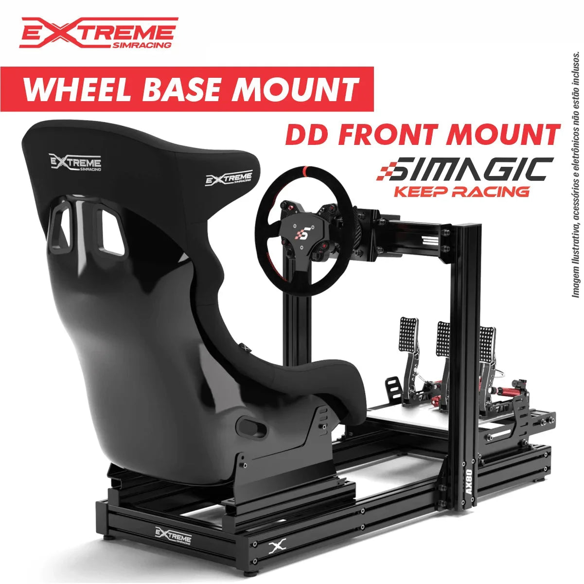 AX80 ALUMINUM PROFILE SIM RACING RIG Extreme Simracing