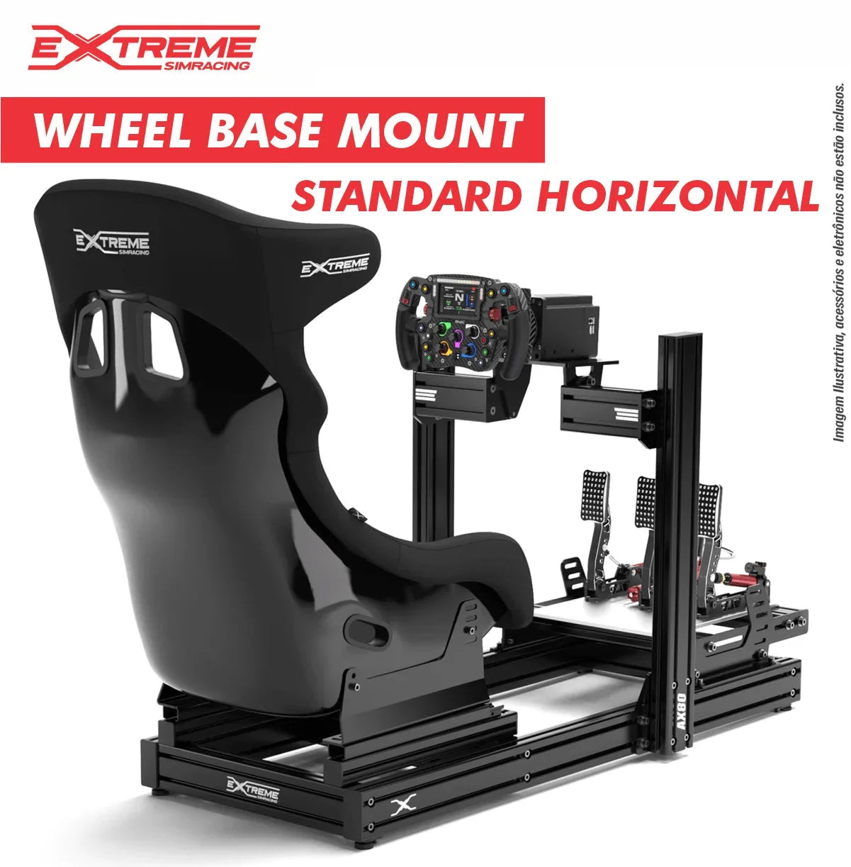 AX80 ALUMINUM PROFILE SIM RACING RIG Extreme Simracing