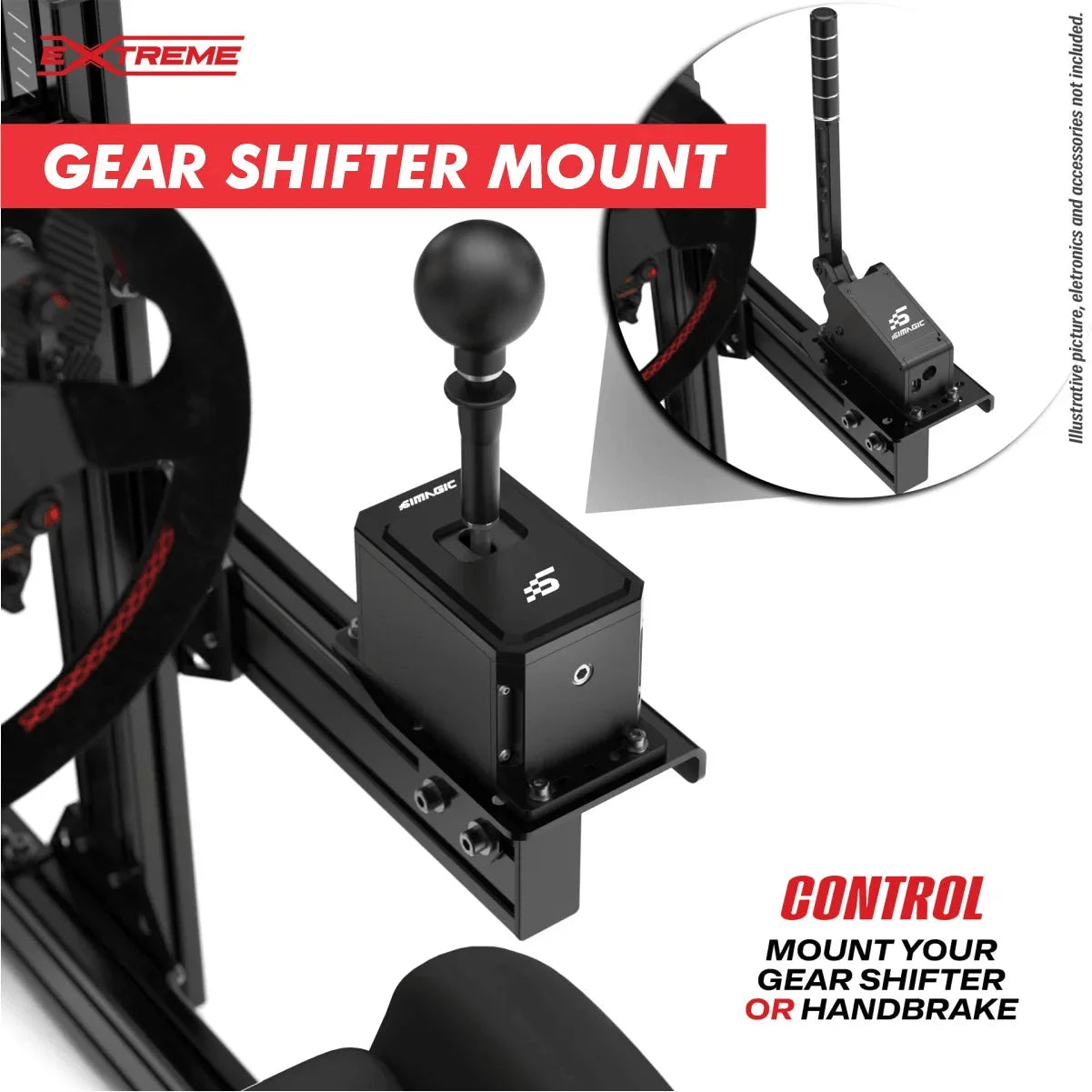 AX80 ALUMINUM PROFILE SIM RACING RIG Extreme Simracing