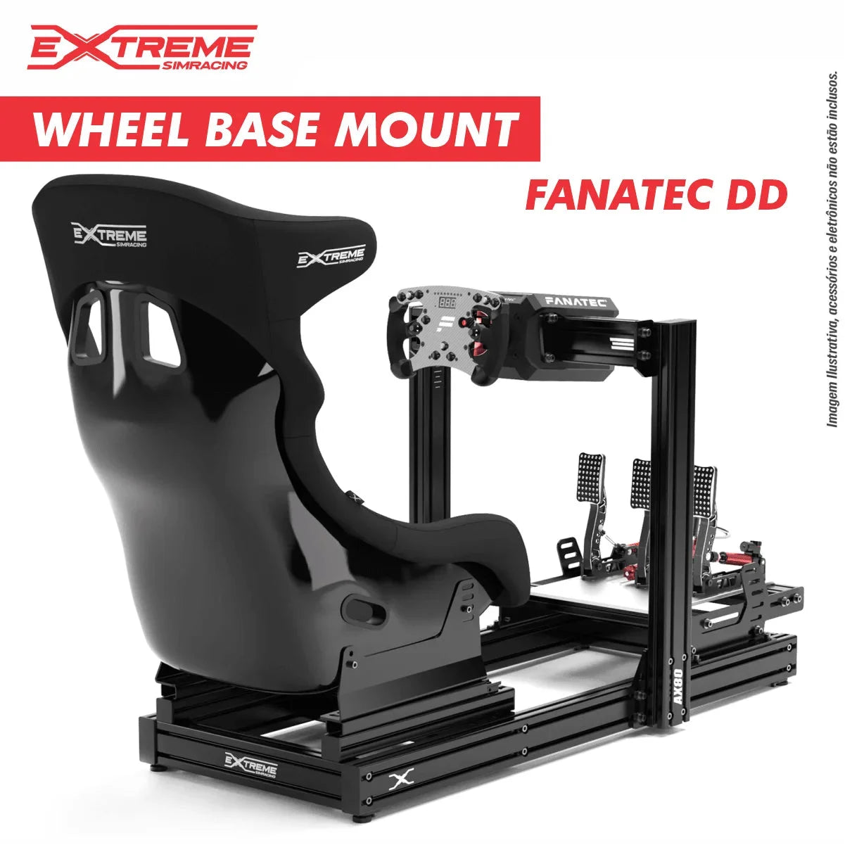 AX80 ALUMINUM PROFILE SIM RACING RIG Extreme Simracing