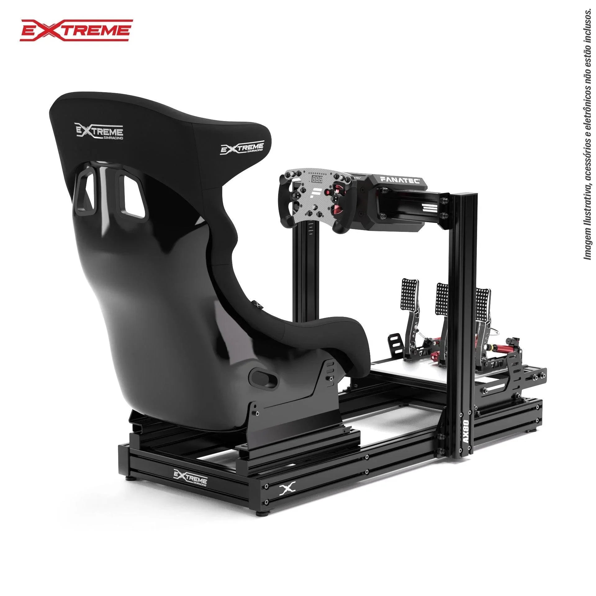 AX80 ALUMINUM PROFILE SIM RACING RIG Extreme Simracing