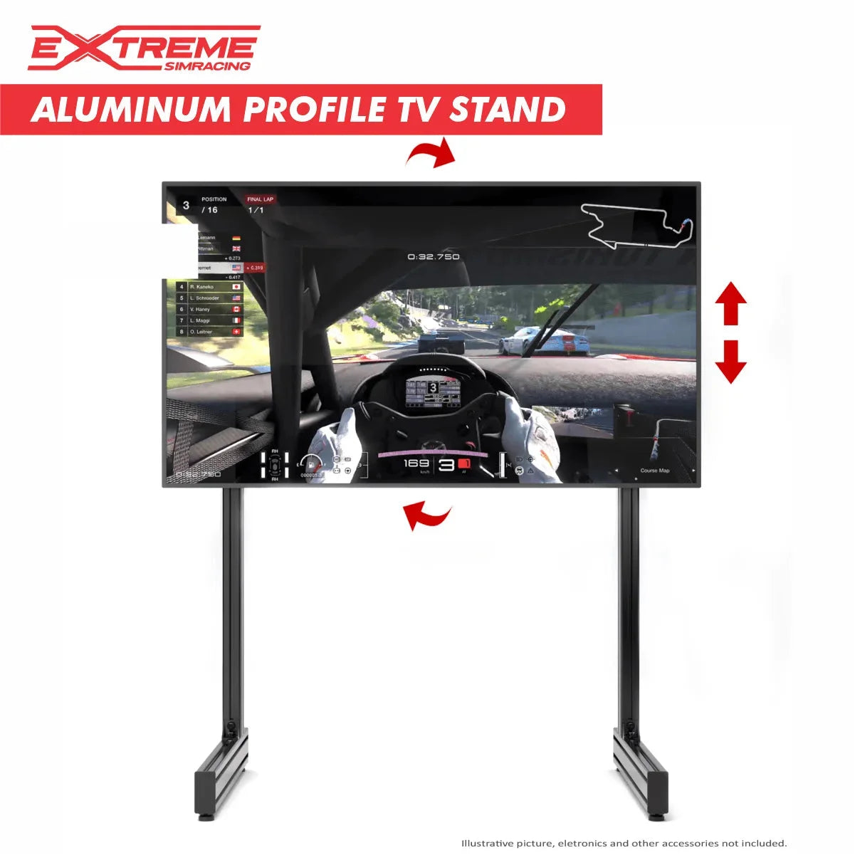 AX80 ALUMINUM PROFILE SIM RACING RIG Extreme Simracing