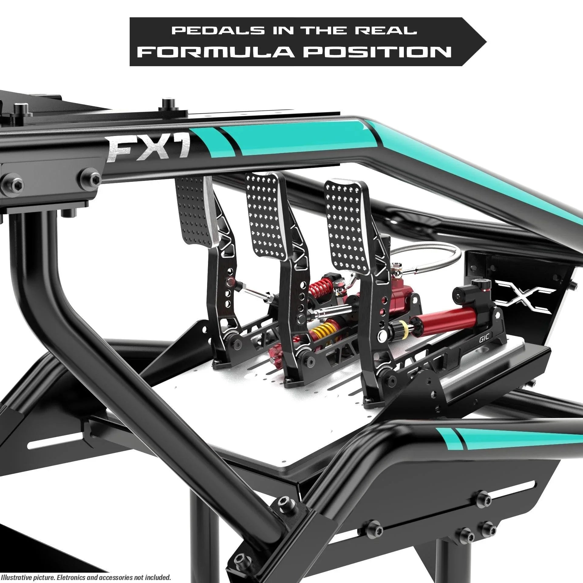 SIM RACING COCKPIT FX1 - FORMULA 2023 Extreme Simracing