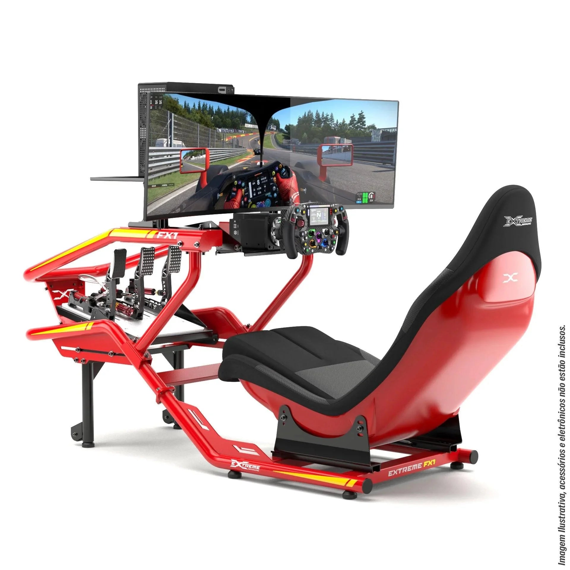 SIM RACING COCKPIT FX1 - FORMULA 2023 Extreme Simracing