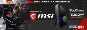 MSI C0MPUTERS PARTNERSHIP WITH SIMGACIC AND EXTREME SIMRACING