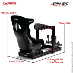 SIMAGIC AX80 ALUMINUM SIM RACING RIG