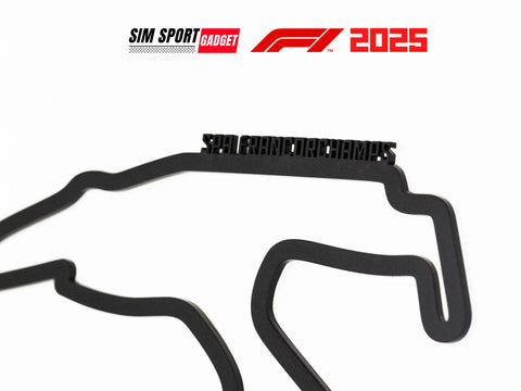 2025 Formula 1 Track Decor - Individual Track - 200mm / 8 inches SimSportGadget