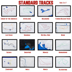 3D Circuit Track Art | F1 | Customizable | Gift | Decoration | Kitchen | Bedroom | Living room |