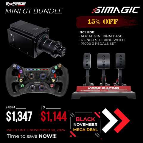 MINI GT BUNDLE SIMAGIC - BLACK NOVEMBER 2024