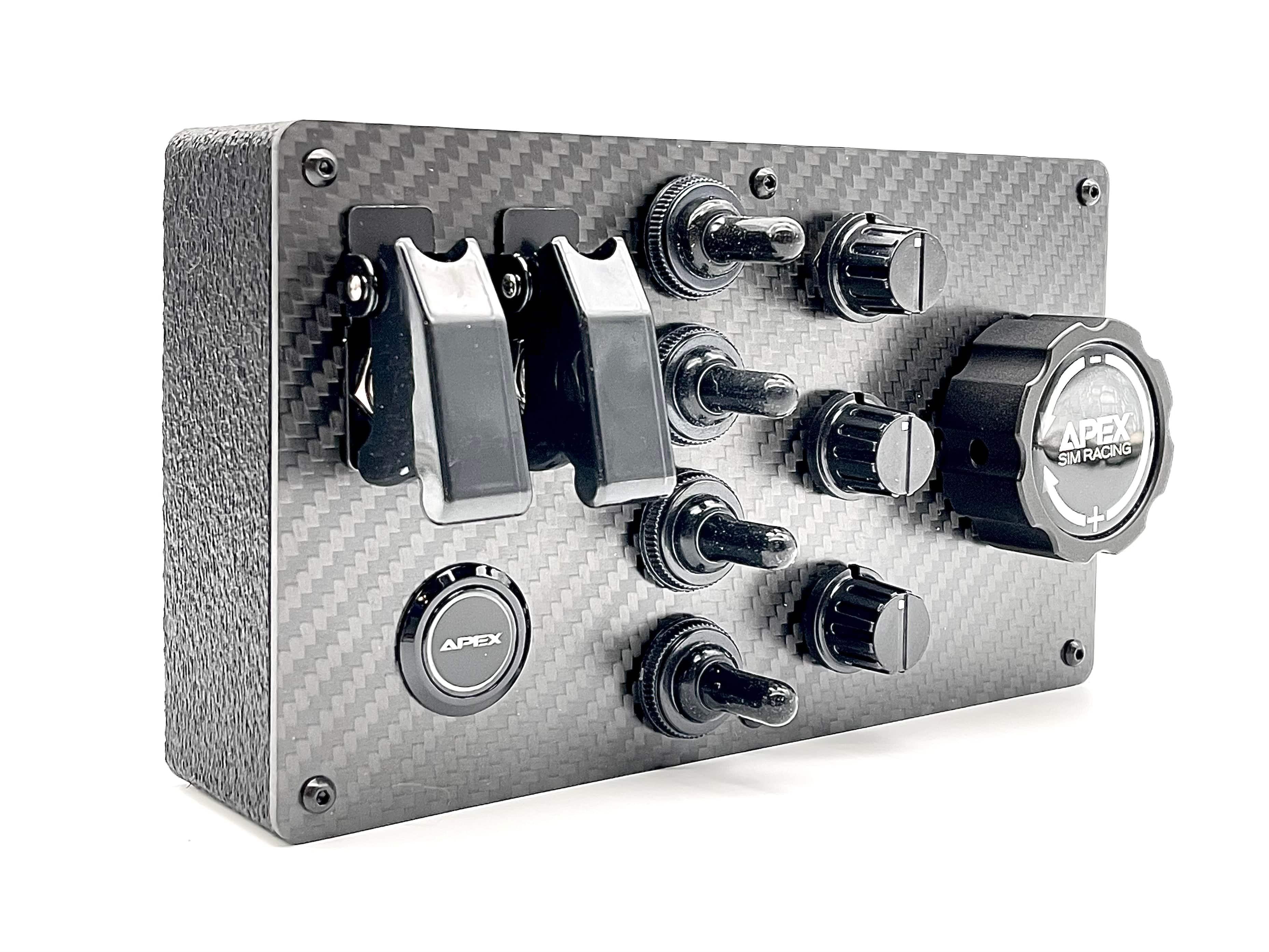 Apex Button Box Horizontal Mount V2 Apex Sim Racing
