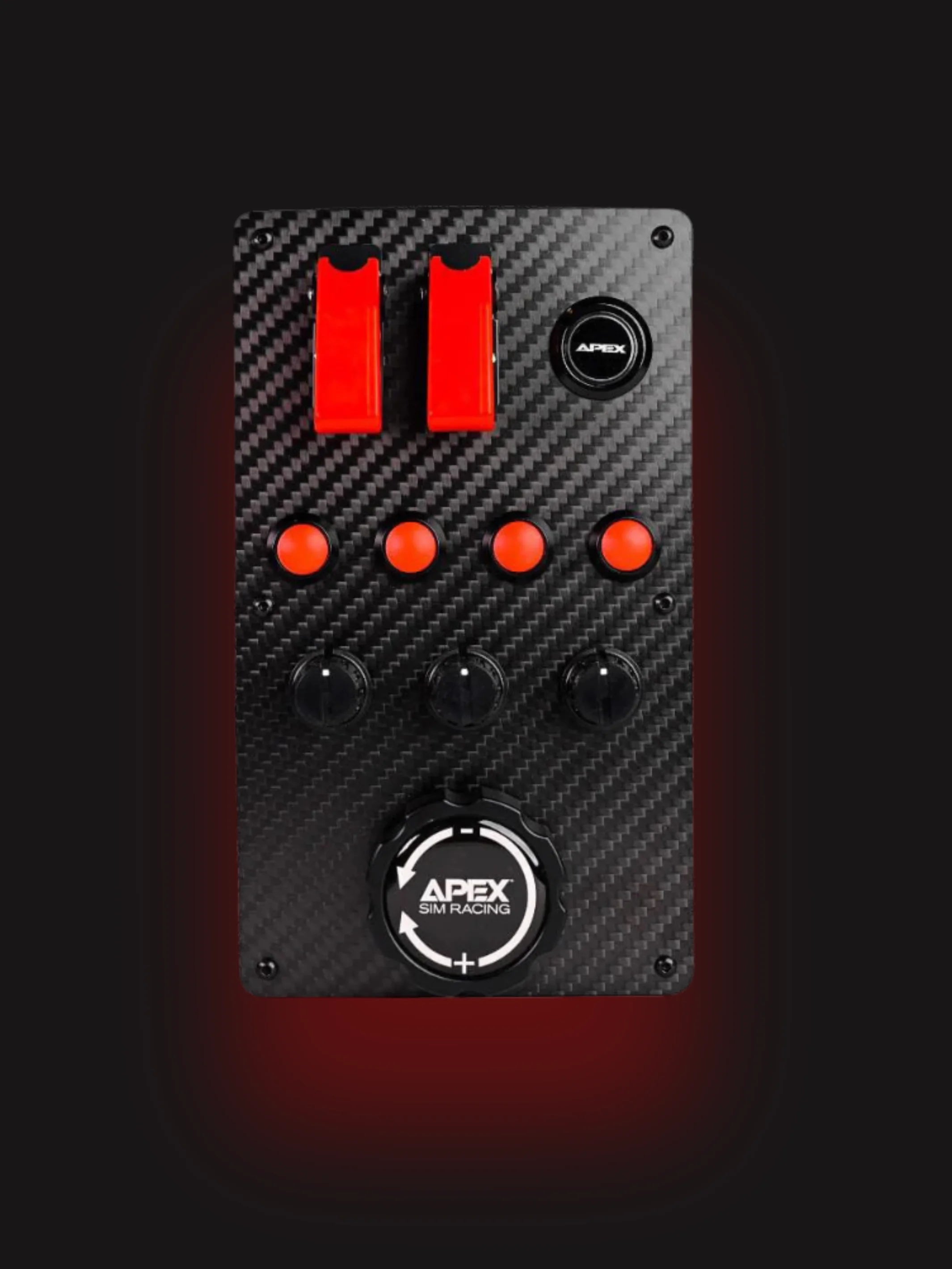 Apex Button Box Vertical Mount V1 Apex Sim Racing