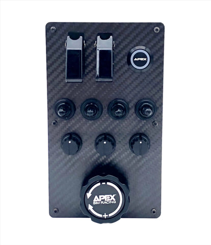 Apex Button Box Vertical Mount V2 Apex Sim Racing