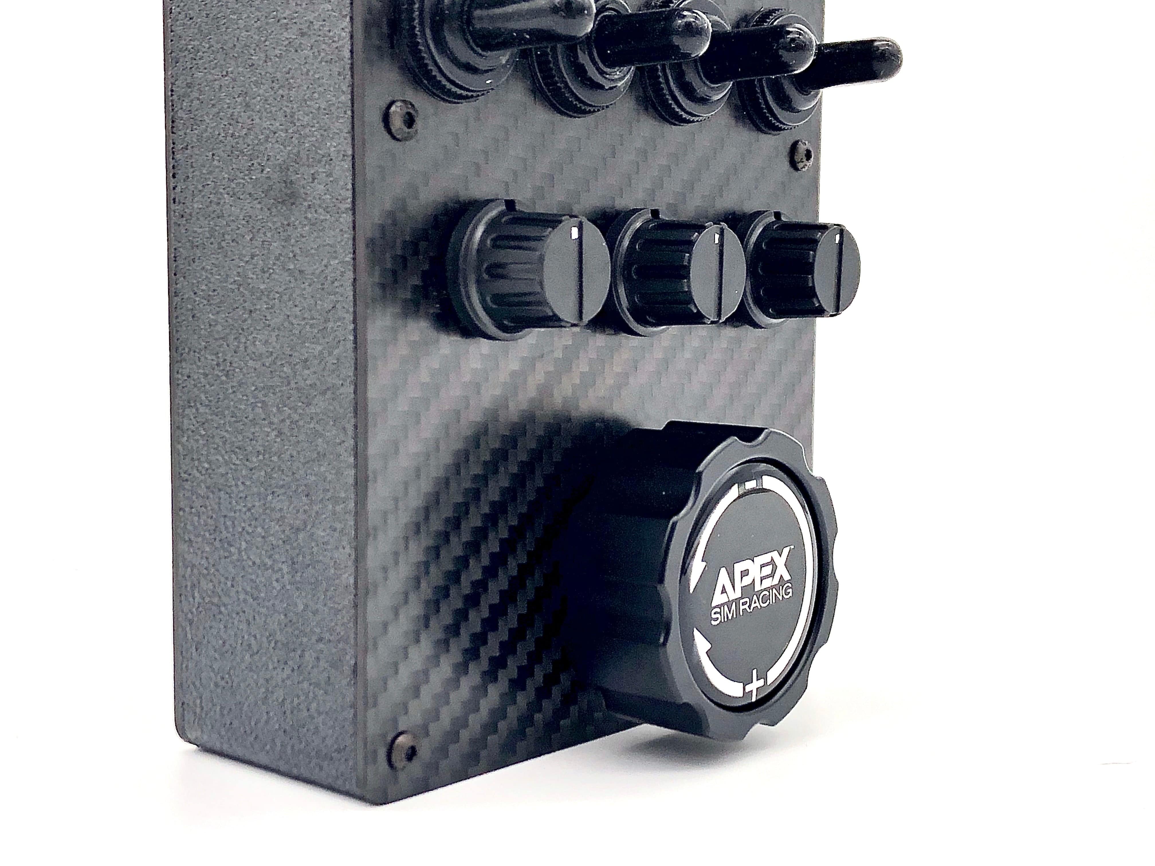 Apex Button Box Vertical Mount V2 Apex Sim Racing