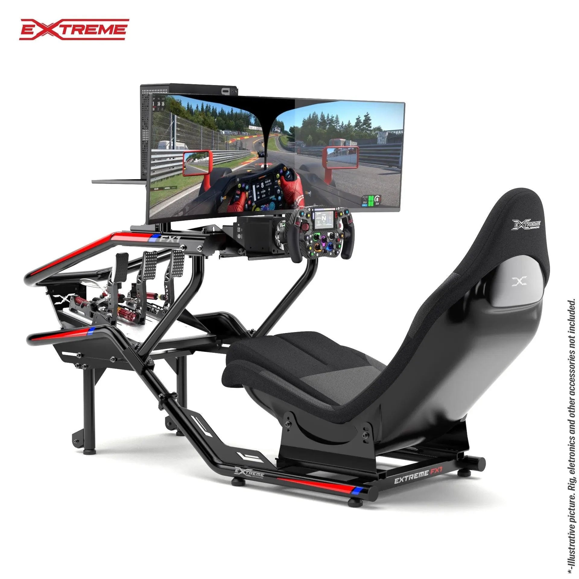 INTEGRATED TV STAND FX1 - Extreme Simracing