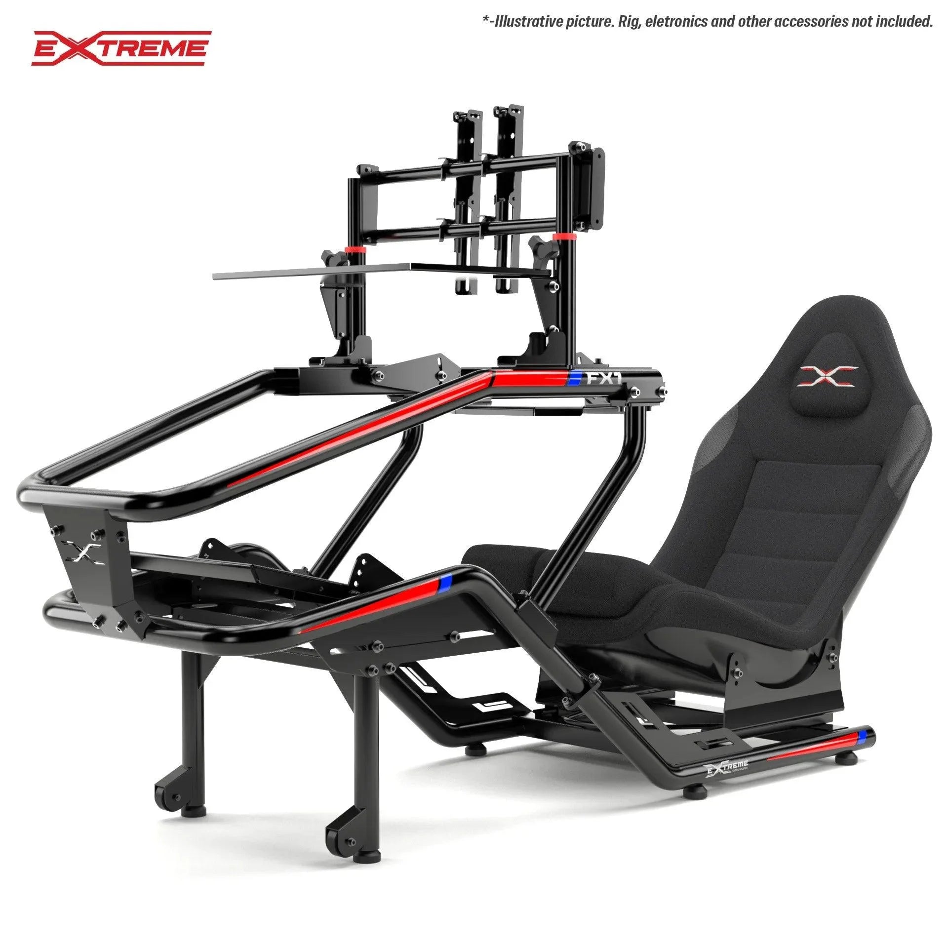 INTEGRATED TV STAND FX1 - Extreme Simracing