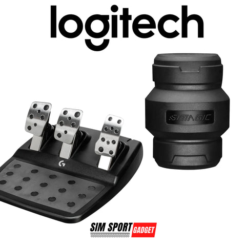Logitech G923 Pedal Simagic P-HPR NEO Mount SimSportGadget