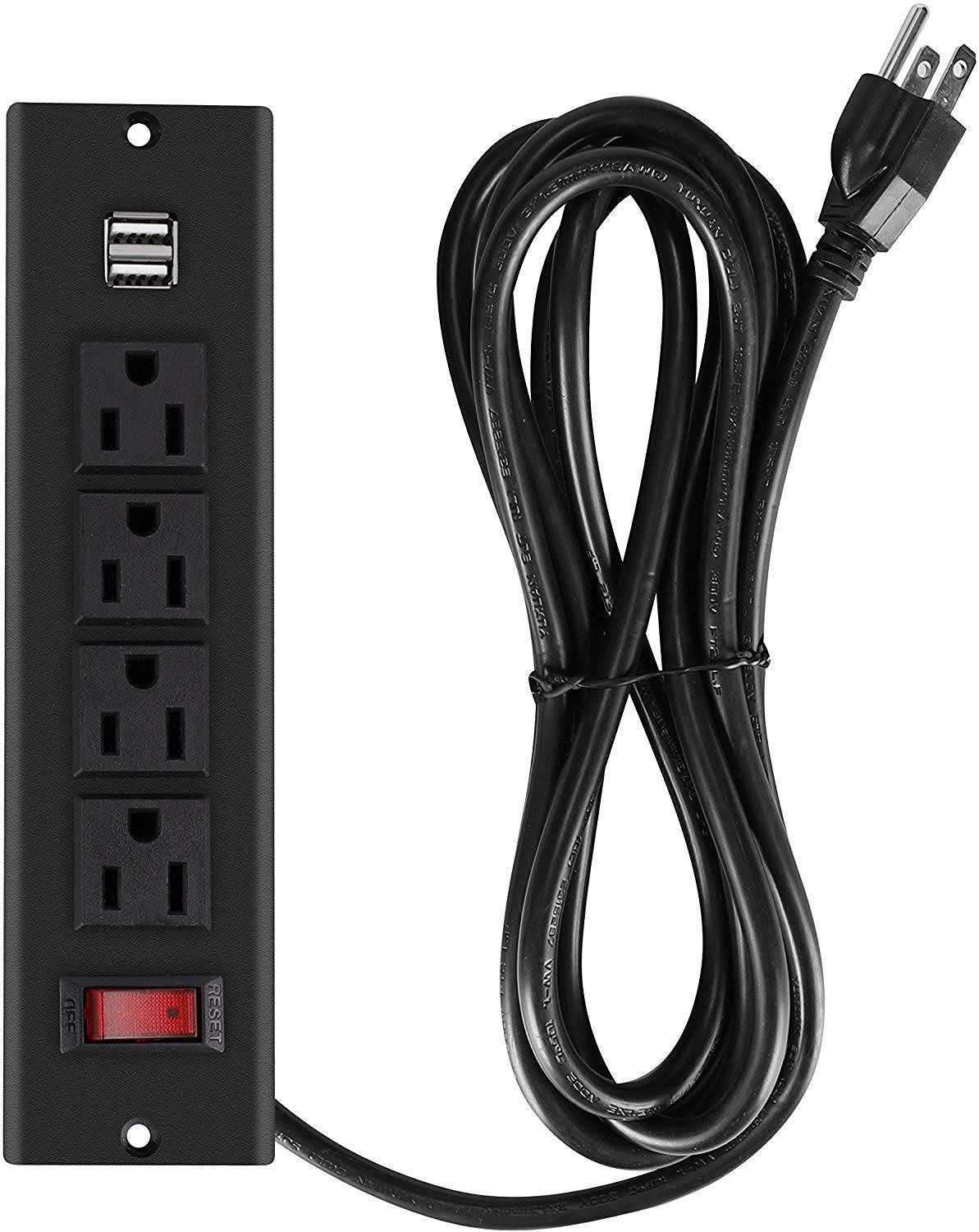 Rig Mounted Power Strip / Usb Kit Apex Sim Racing