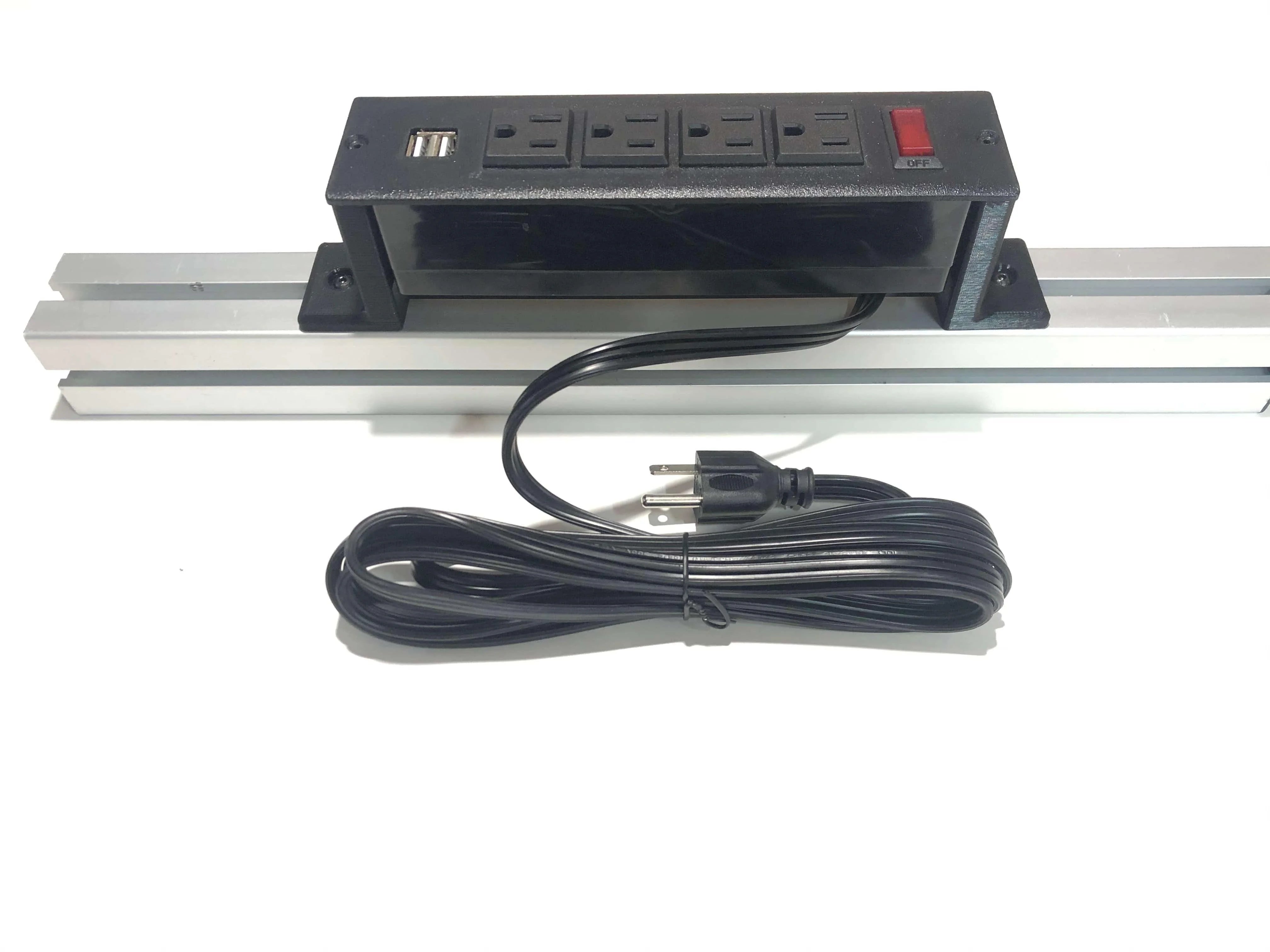 Rig Mounted Power Strip / Usb Kit Apex Sim Racing