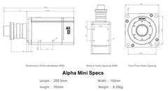 SIMAGIC DIRECT DRIVE ALPHA MINI - 10 Nm Configurator