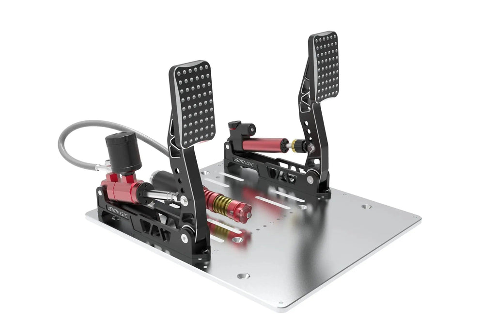 SIMAGIC P2000 PEDALS (ONLY RED PISTONS AVAILABLE) - Extreme Simracing