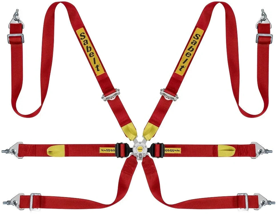 Sabelt Silver Series Enduro Six-Point Racing Harness Sabelt