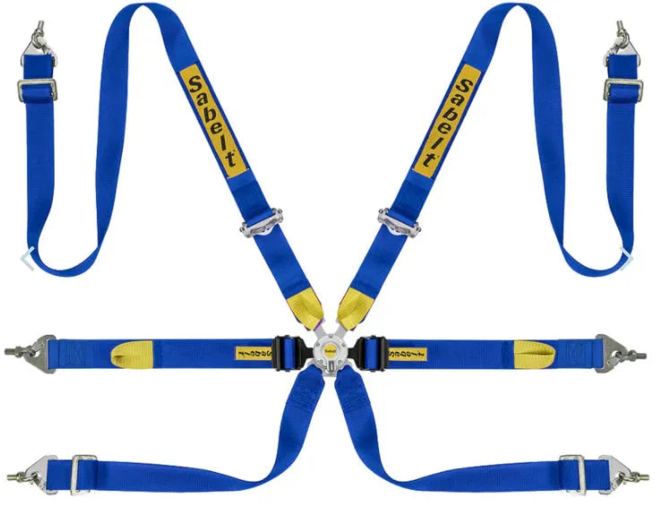 Sabelt Silver Series Enduro Six-Point Racing Harness Sabelt