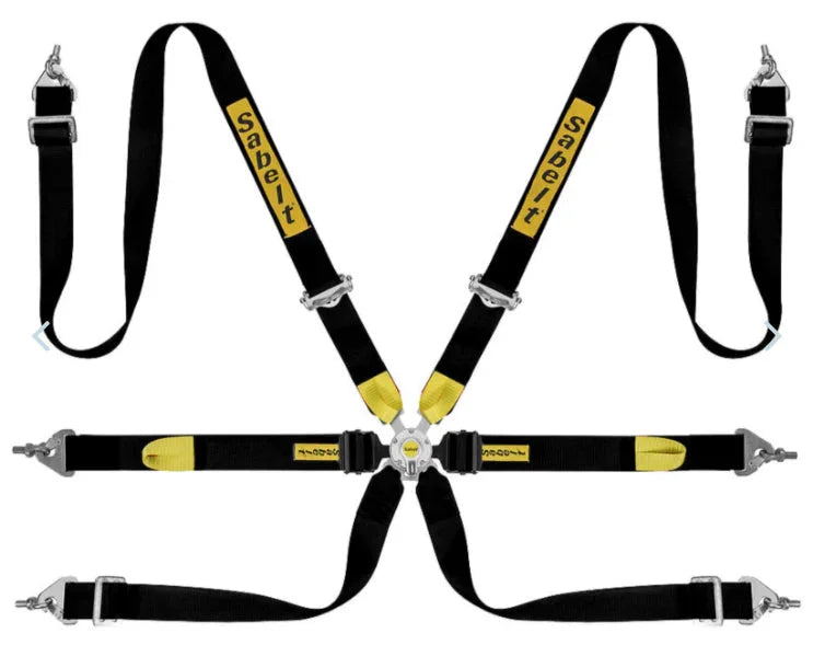Sabelt Silver Series Enduro Six-Point Racing Harness Sabelt