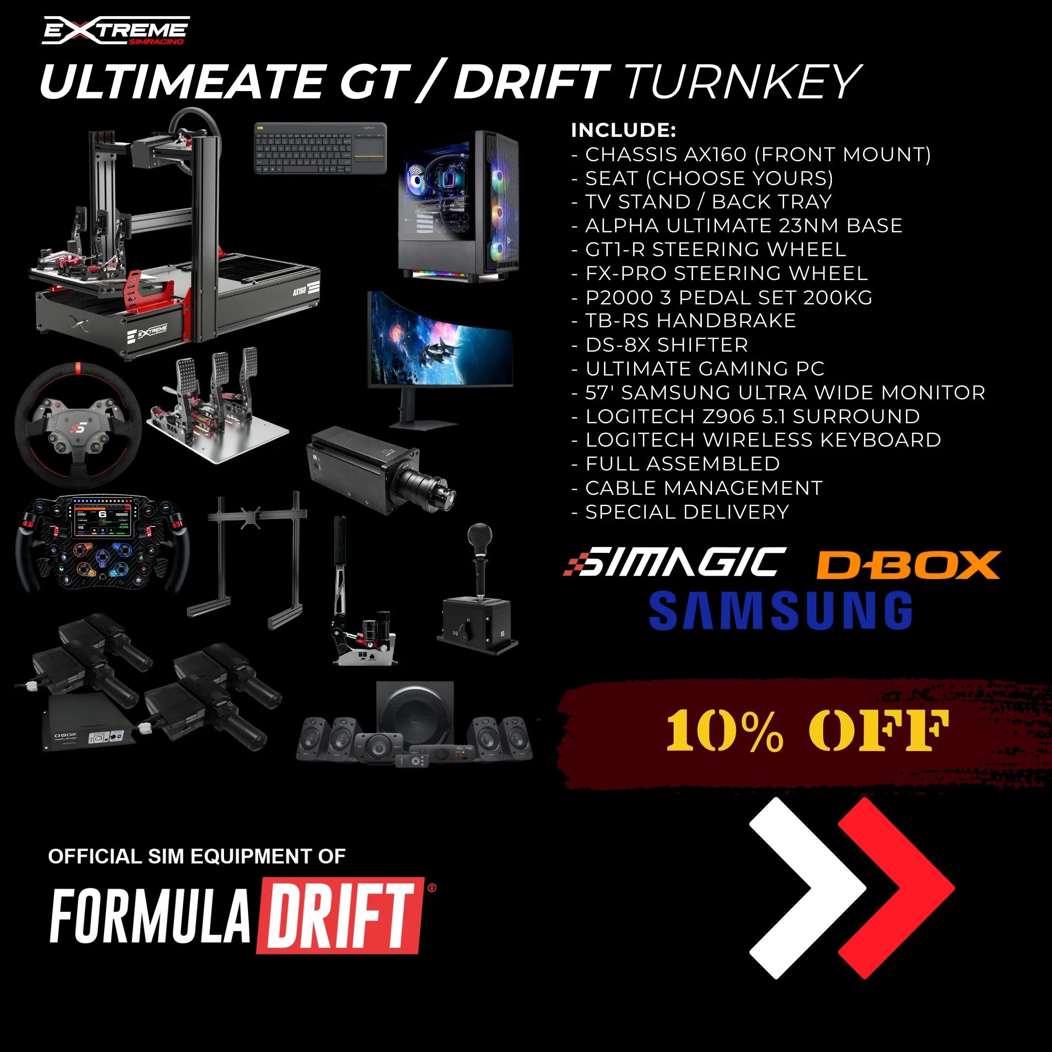 ULTIMATE GT /  DRIFT TURNKEY Extreme Simracing