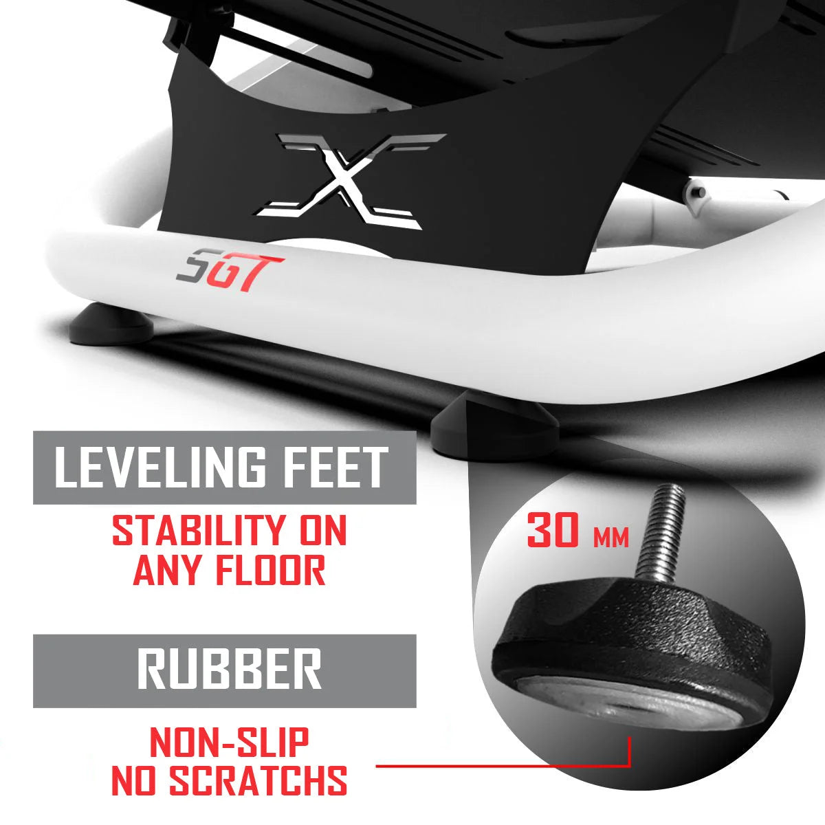 WHEEL STAND SGT (WHEEL LOCKS INCLUDED) Extreme Simracing