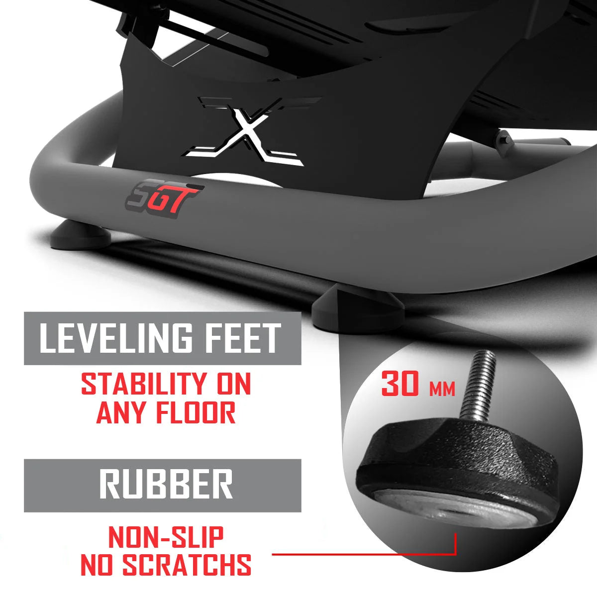WHEEL STAND SGT (WHEEL LOCKS INCLUDED) Extreme Simracing