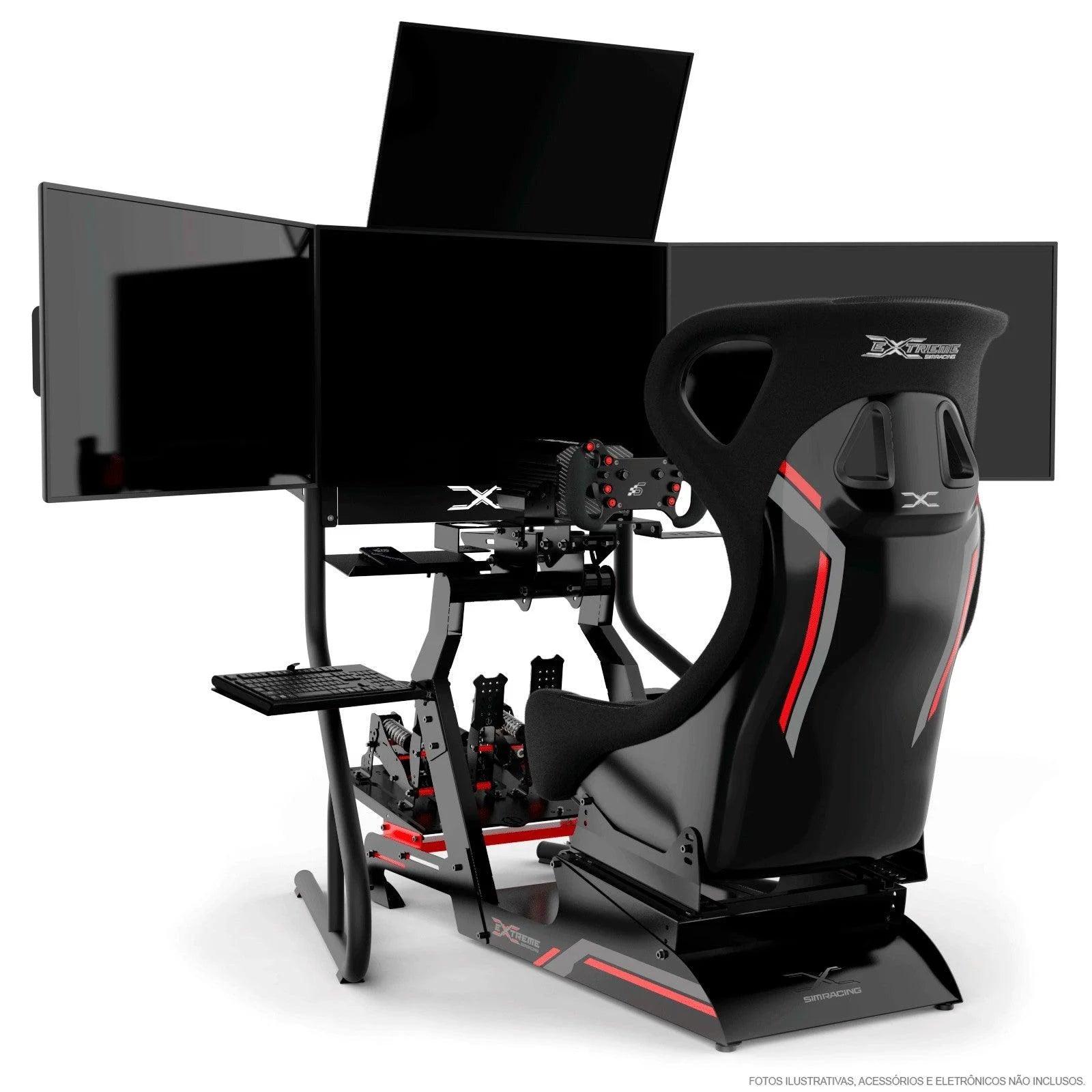 ADD ON TOP TV/ MONITOR STAND - Extreme Simracing