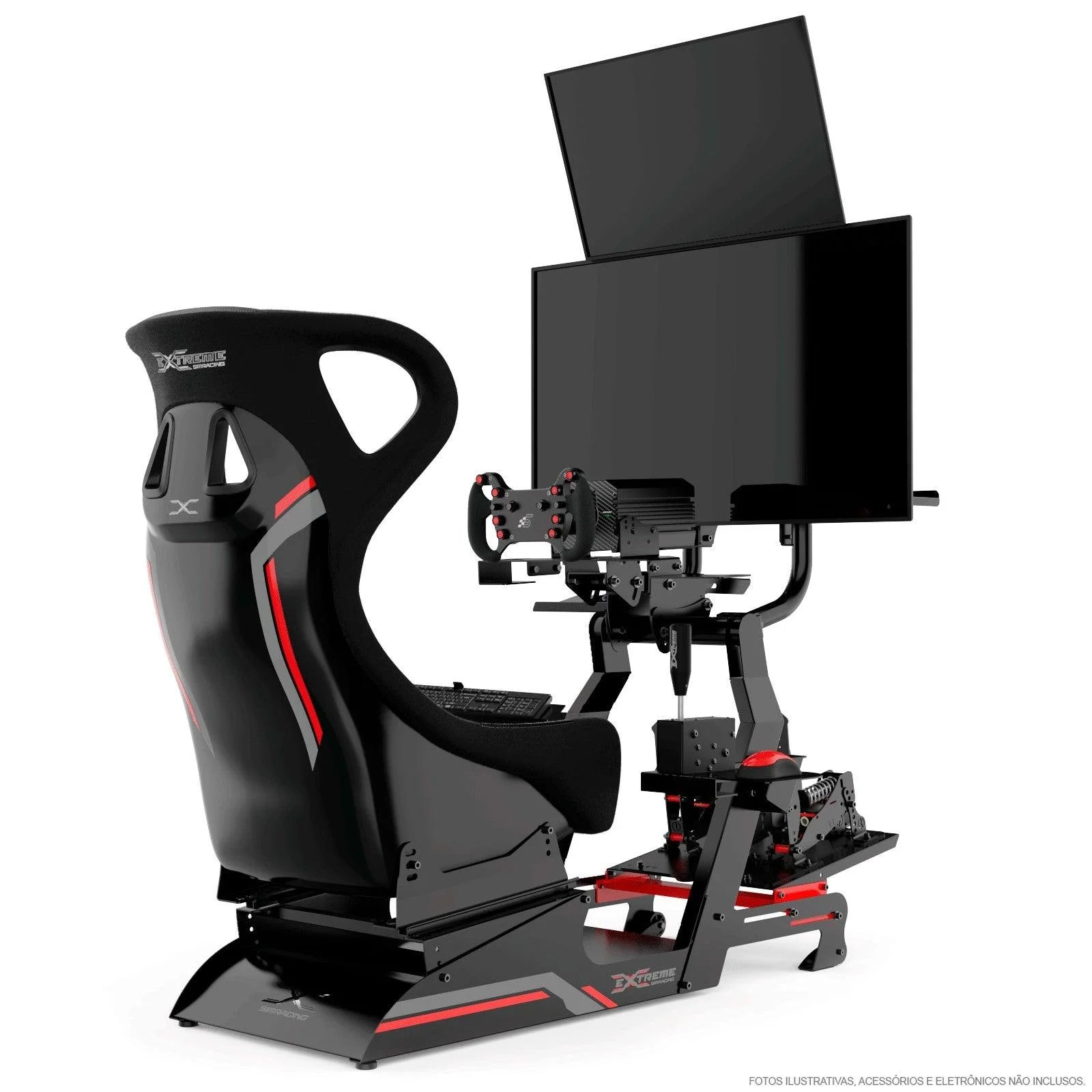 ADD ON TOP TV/ MONITOR STAND - Extreme Simracing