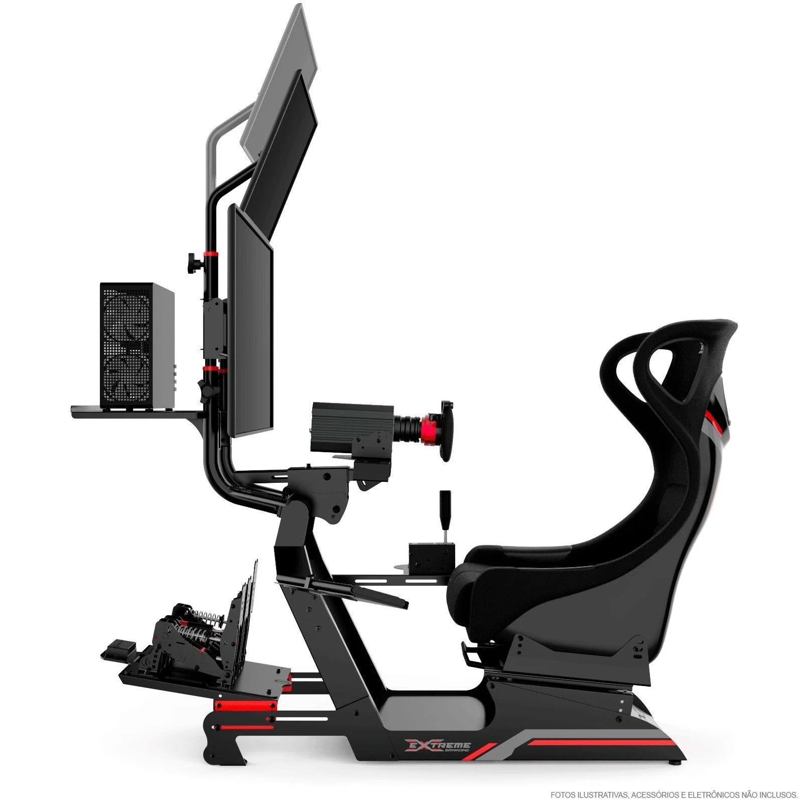 ADD ON TOP TV/ MONITOR STAND - Extreme Simracing
