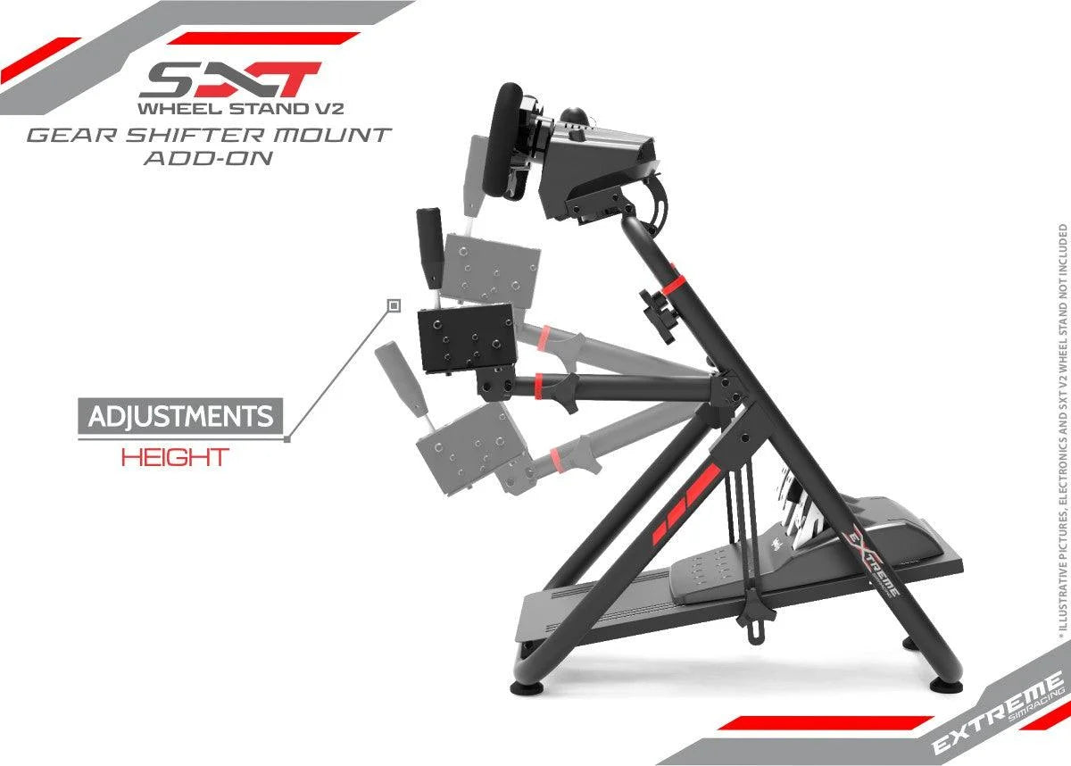 BOTTOM MOUNT FOR GEAR SHIFTER - FITS SXT V2 MODEL - Extreme Simracing