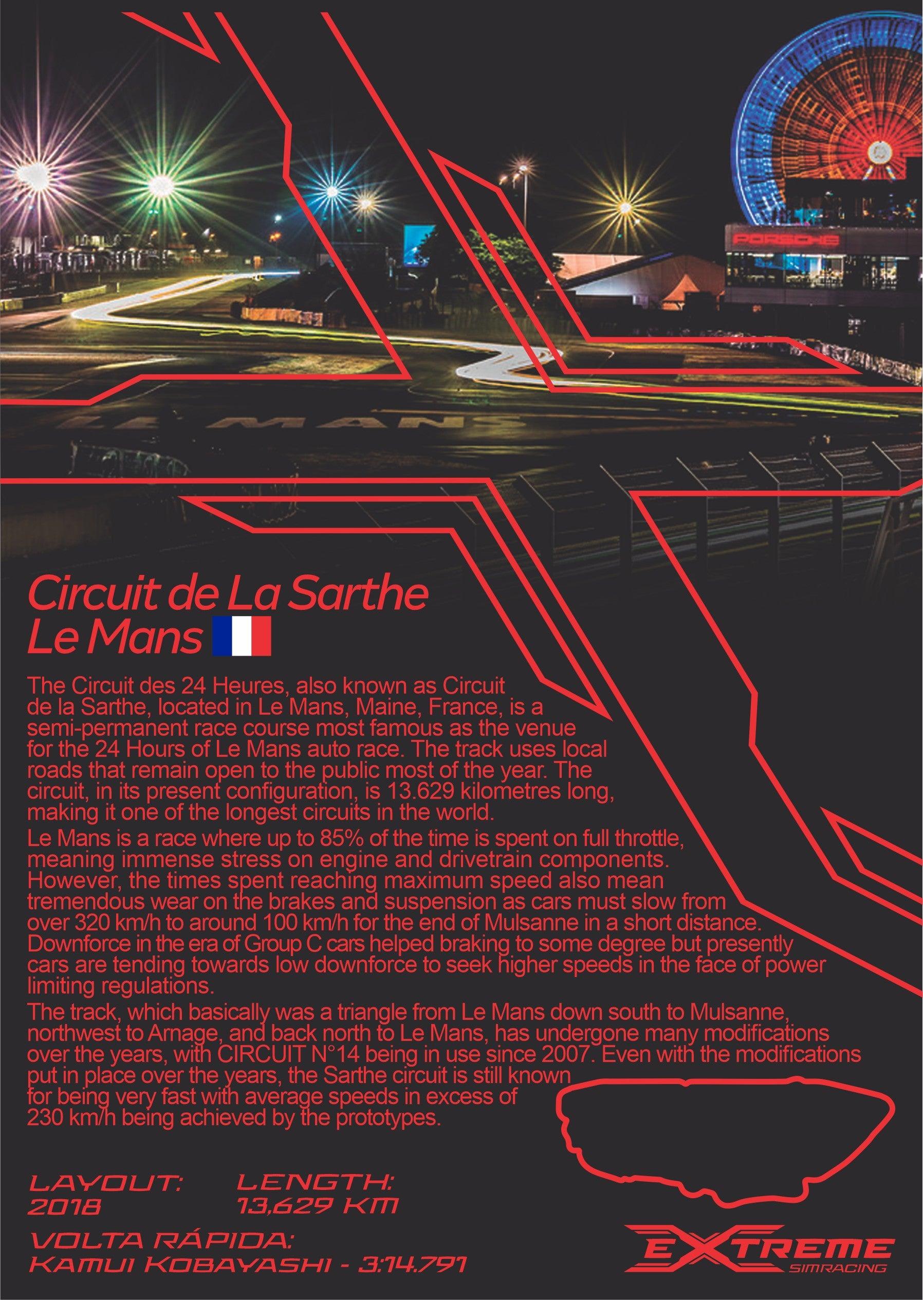 ESR DECORATIVE TRACK - LE MANS / FRANCE - Extreme Simracing