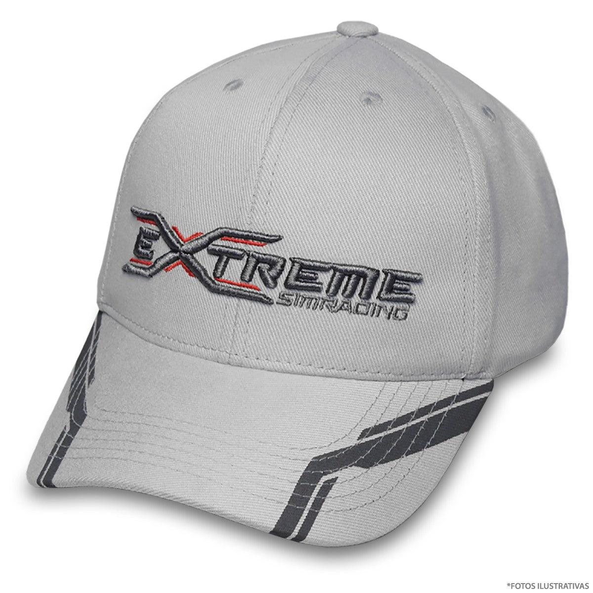 ESR GREY CAP CURVED TAB - Extreme Simracing