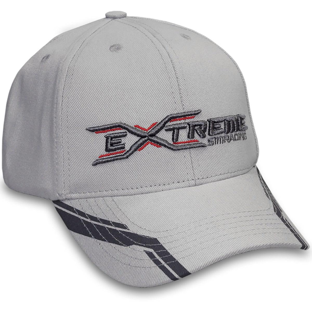 ESR GREY CAP CURVED TAB - Extreme Simracing