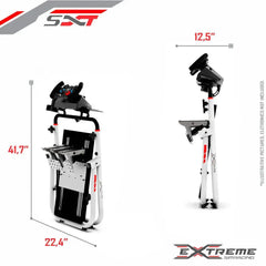 WHEEL STAND SXT V2 WHITE EDITION (WHEEL LOCKS INCLUDED)