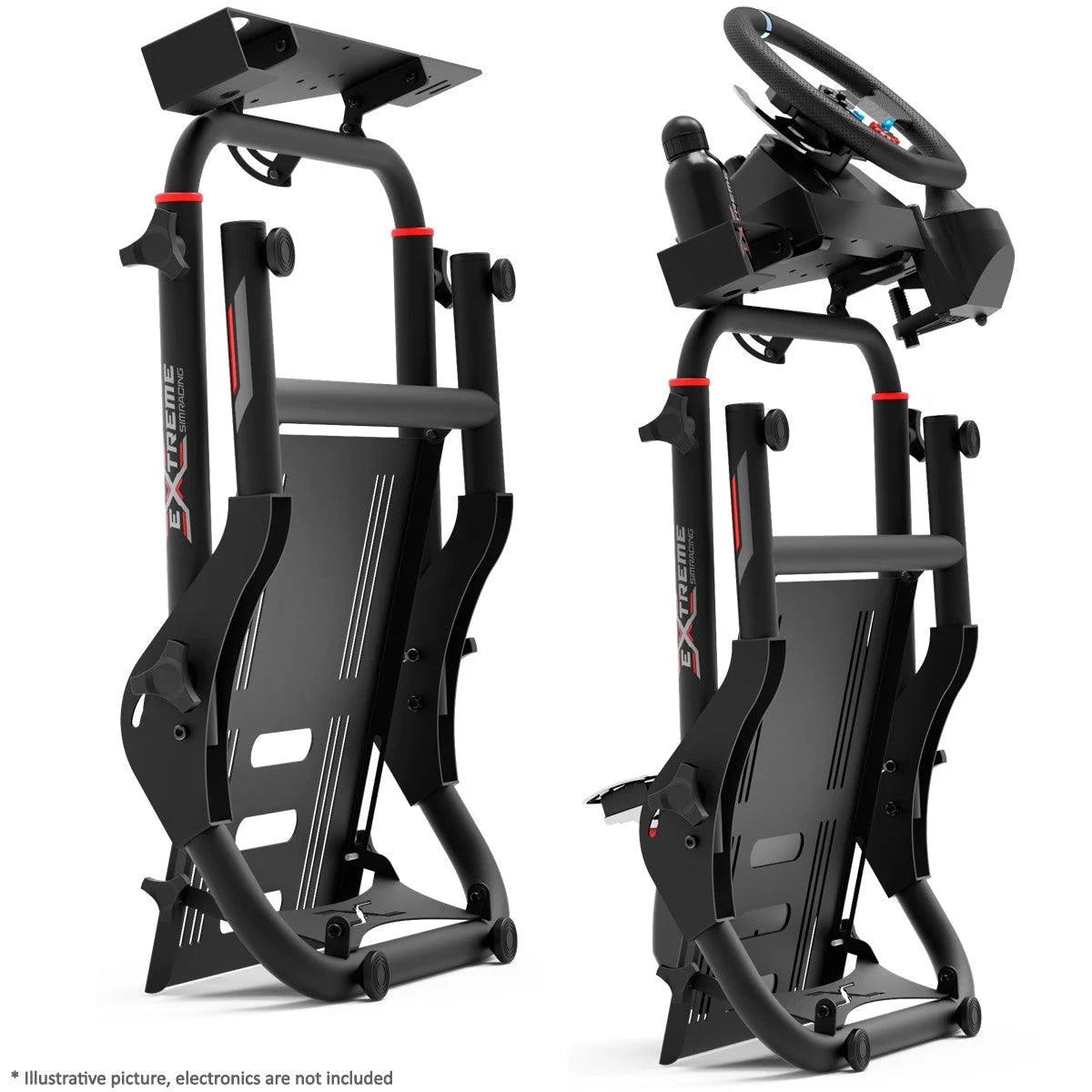 WHEEL STAND SGT BLACK EDITION - Extreme Simracing
